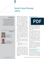 Non-Conventional Crane Runway