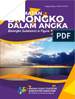 Kecamatan Binongko Dalam Angka 2019