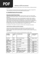 Articles On SAP Import Procurement