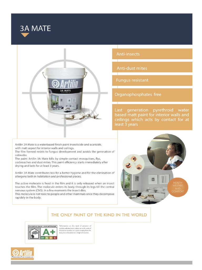 Professional Insecticide Paint Guide | PDF | Paint | Drywall