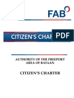 2016 Citizen's Charter