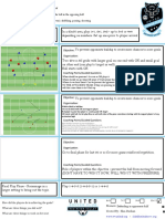 11v11 Week 5 Session 2 Prevent Buildup