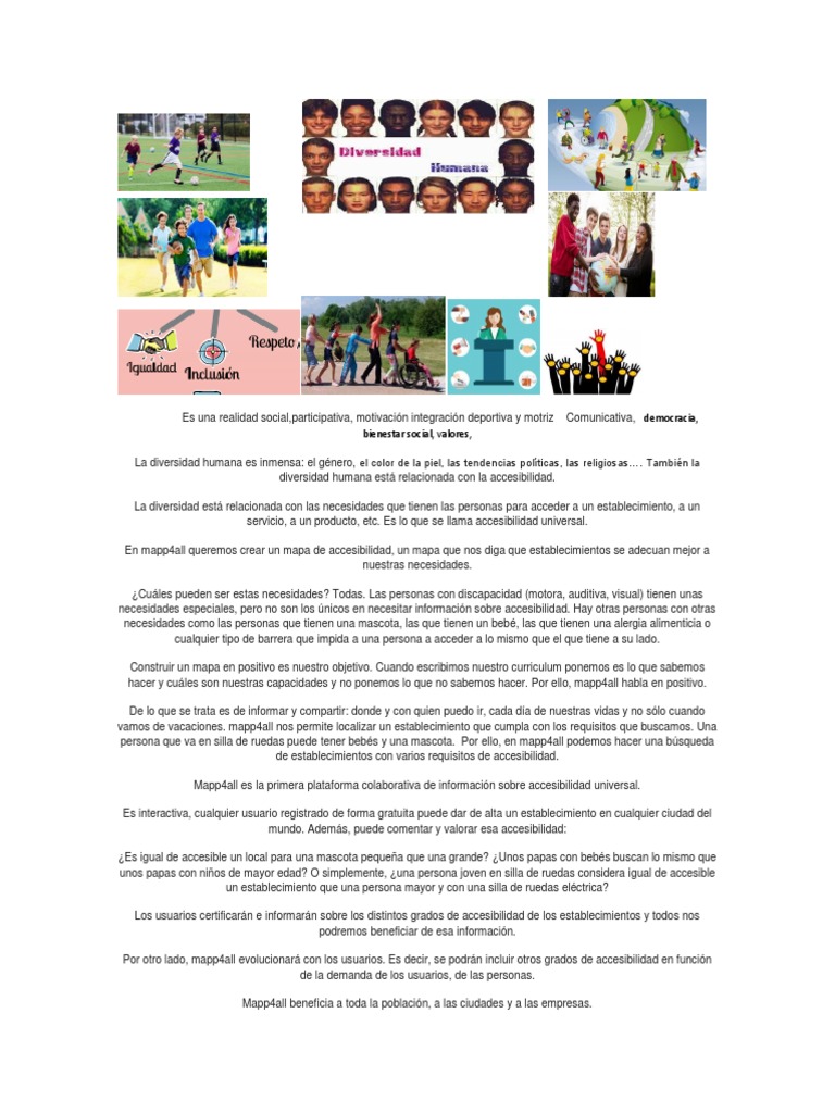 Mapa Mental Diversidad | PDF | Discriminación | Socialización