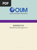 BMMK5103 Marketing Management - Smay19 (MREP)