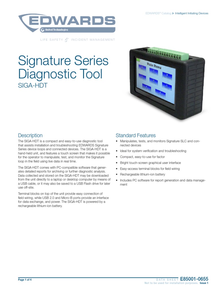 新製品開発システム(TECHNO MANUAL DATA) E85001-0655 - Signature Series Diagnostic Tool | PDF | Usb