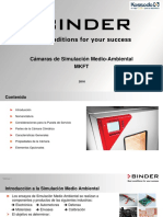 Camaras de Simulacion Medio Ambiental MKFT - Parte 1