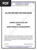 CAIIB BFM Sample Questions by Murugan-Dec 19 Exams PDF