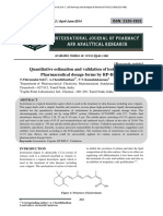 Quantitative Estimation and Validation of Isotretinoin in Pharmaceutical Dosage Forms by RP-HPLC
