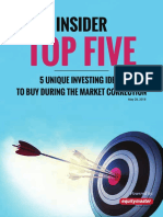 Top 5 Insider Stock