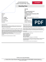Boarding Pass For PALAVECINO - MAYRA LUZ - W6FV8M PDF