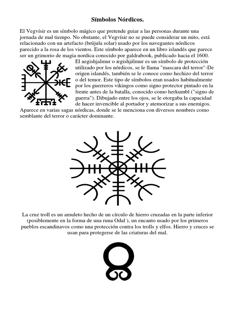 Lo Que No Sabías Sobre Los Símbolos Nórdicos Y Su Significado. – YKWEN