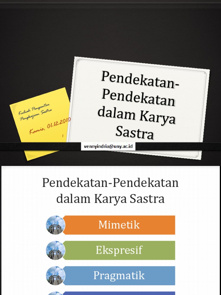 Doc Kumpulan Teori Sastra Candra Dinata Academia Edu