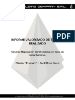 IVTR - Reparación de Filtraciones en Área de Capacitaciones - Promart