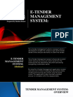 Tender Management System - DZ