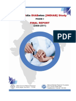 Icmr Indiab Phase I Final Report