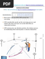 Application of Gps in Mining