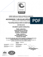 ISO 9001 CERTIF. DE GESTION DE CALIDAD DEL FABRICANTE  actualizado (2)