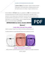 Impressora de Unhas O2nails Manual PDF Baixar, É Fraude? (NÃO Invista Sem ANTES Ver ISSO)