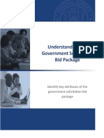 52 Understanding The Government Solicitation Bid Package