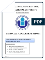 VNU-HCM International University Financial Management Report