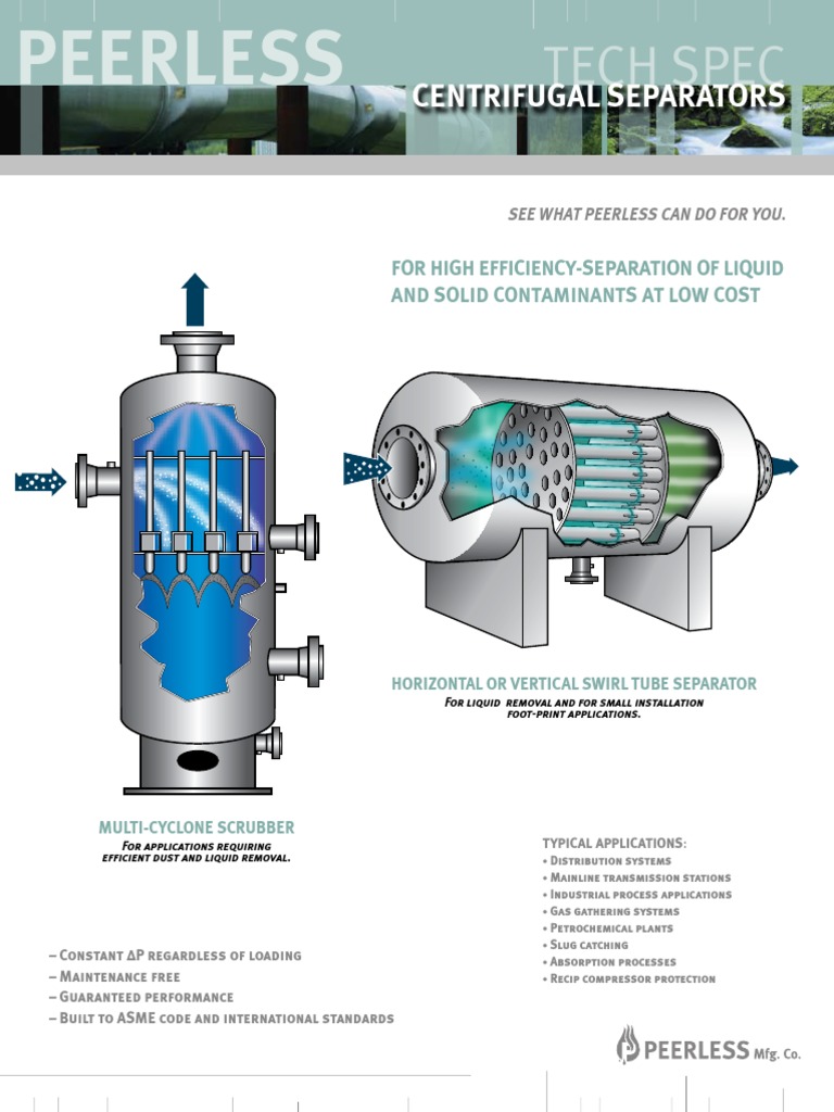 Multicyclone_Scrubber_Centrifugal_Separator_brochure Gases