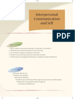 Interpersonal Communication & SELF PDF