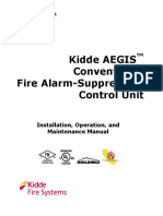 06-236716-001 - Kidde AEGIS Conventional Fire Alarm-Suppression Control Unit IOM Manual - AE