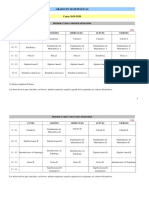 Horarios 2019-2020 MATEMATICAS PDF
