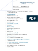 Comunicación integral 5o primaria contenidos 1er bimestre