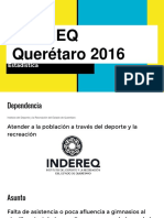 Estadística en INDEREQ Querétaro 2016