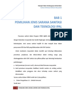 Petunjuk Teknis Pembangunan Infrastruktur Perpipaan Ipal