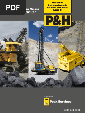 Pala Electrica Minera P H 4100 Xpc Ac Libro 1 Pdf Eje Bienes Manufacturados