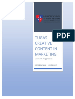 Tugas Creative Content in Marketing 20190920 - Suryadi Willim 18140224015