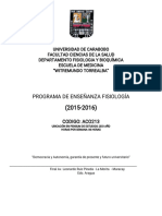 Programa Anual Fisiologia 2015 Completo 1 PDF