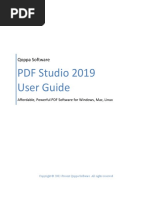 PDF Studio 2019 User Guide