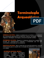 Terminología Arqueológica