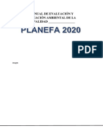 Planefa Oficial 2020 - Modificado