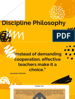 Discipline Philosophy