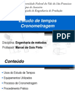 8 - Aula - Medida do trabalho - Cronometragem