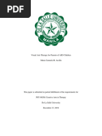 Art Therapy for ASD Families