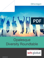 Opalesque 2019 Diversity Roundtable