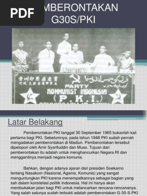 Pemberontakan Pki Pdf