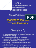 Aula HCPA - Monitorizacao de Trocas Gasosas