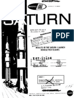 Results of Saturn I Launch Vehicle Test Flights