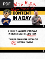 Gray Vee - How To Create 64 Pieces of Content In A Day