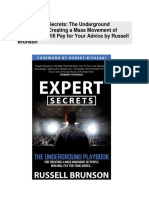 PDF Expert Secrets by Russell Brunson PDF