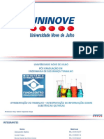 TEMA 8 Interpretação Sobre Substâncias Químicas NOVO