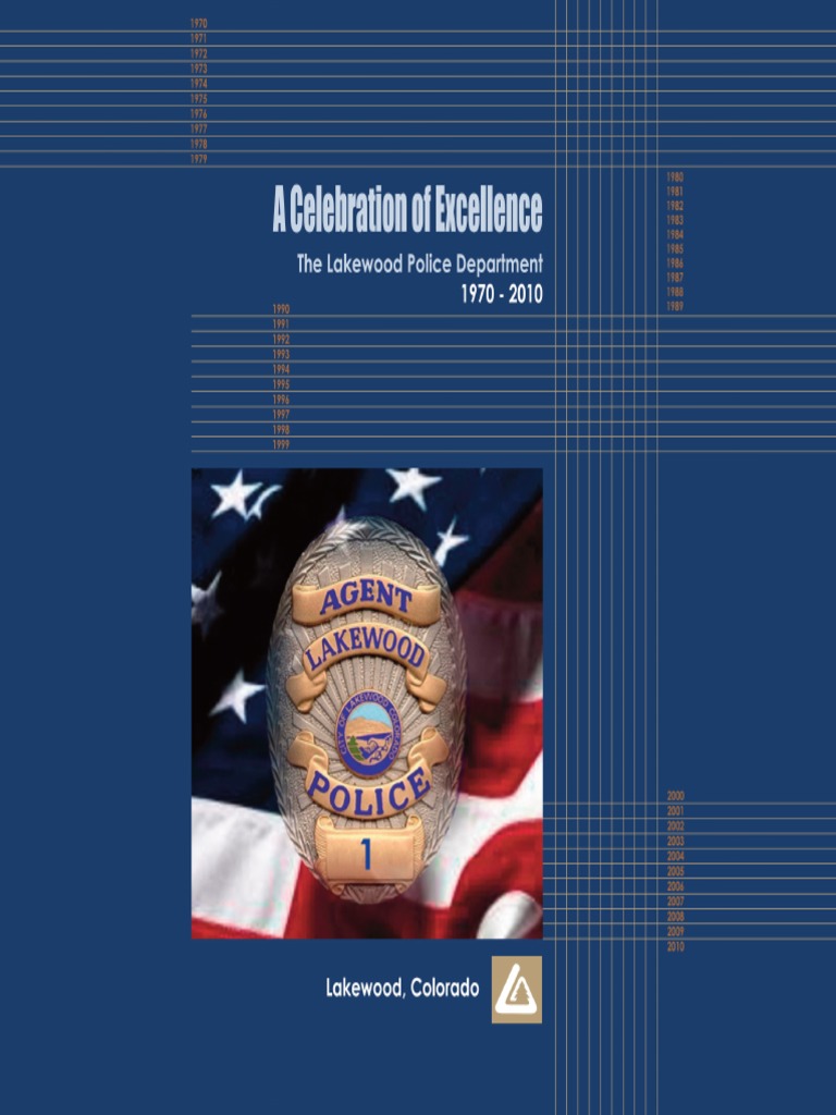 Lakewood PoliceDept HistoryBook SinglePg Web | PDF | Police Officer | Police