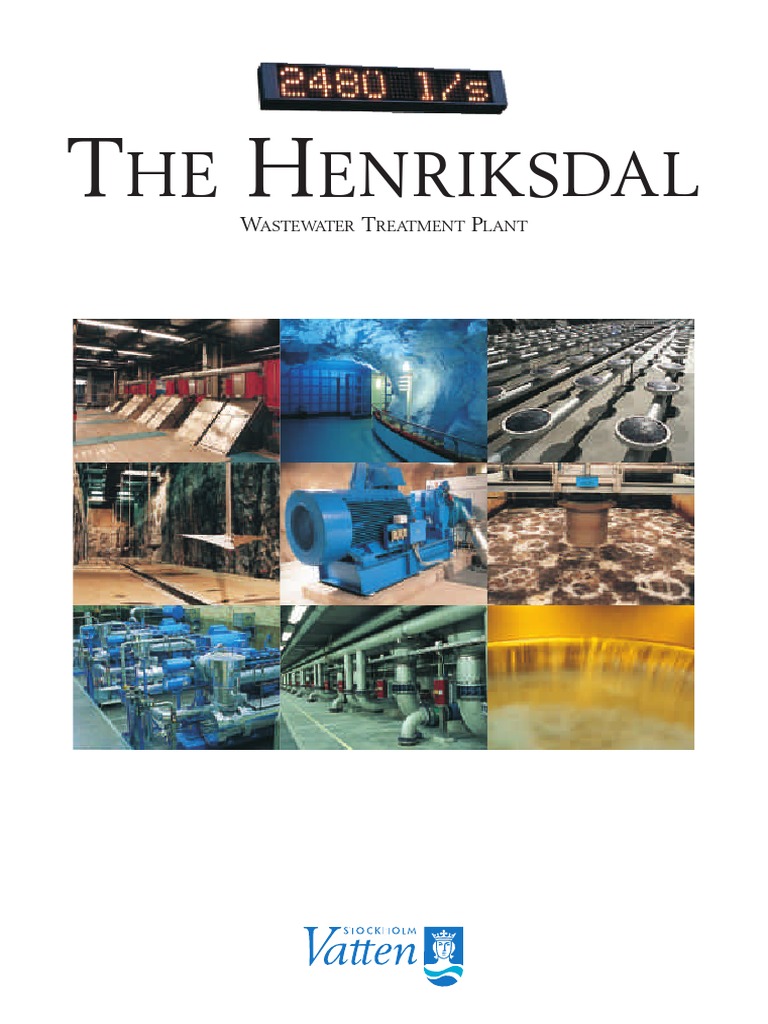 The Henriksdal Wastewater Treatment Plant | PDF | Sewage Treatment ...