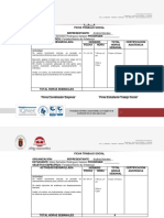 Ficha de Actividades Trabajo Social 2019-1